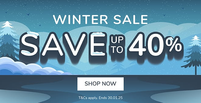 TTS: Up to 40% off in the Winter Sale