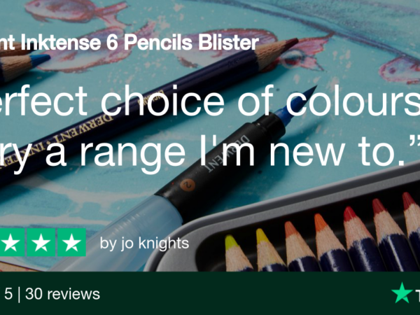 Derwent: Free Free Inktense 6 Pencil Pack with orders over £30! (with code)