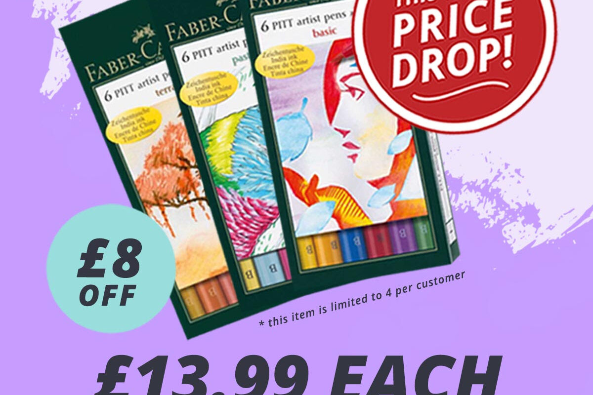 Art Shop Skipton: £8 Off - Faber-Castell Brush Pen Sets