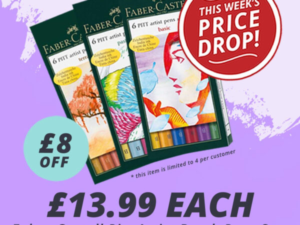 Art Shop Skipton: £8 Off - Faber-Castell Brush Pen Sets