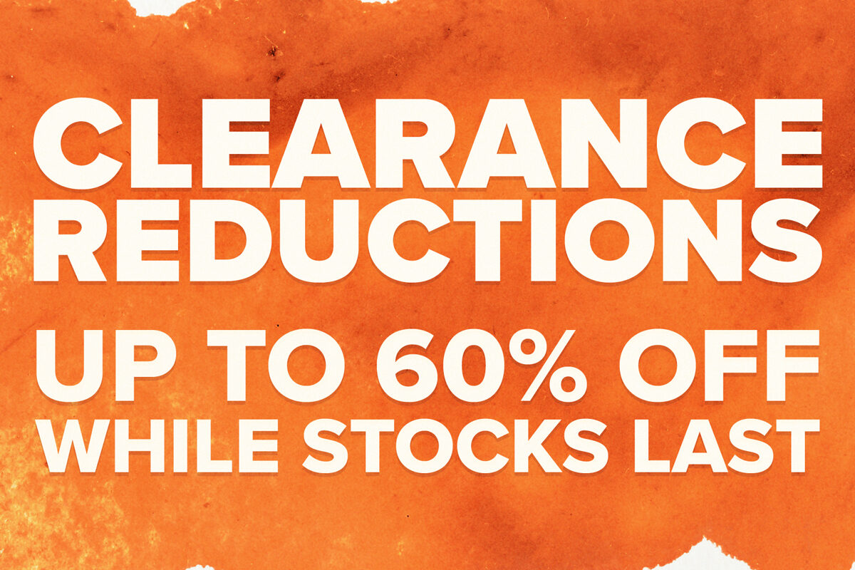 Art Discount: Up to 60% off in Clearance while stocks last