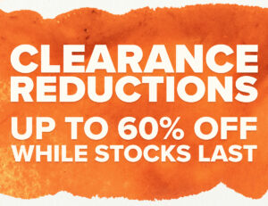 Art Discount: Up to 60% off in Clearance while stocks last