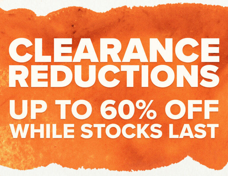 Art Discount: Up to 60% off in Clearance while stocks last