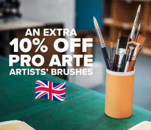 Art Discount: Save an extra 10% off Pro Arte Brushes