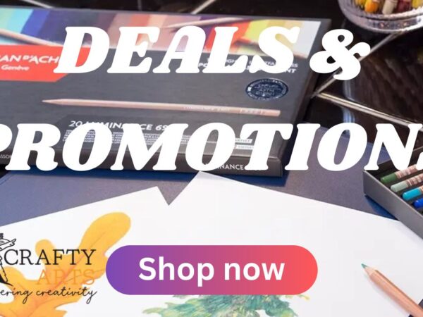 Crafty Arts: Deals & Promotions on Art Supplies