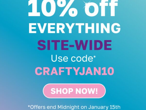 Go Craft: 10% off everything site wide (with code) - Ends Jan 15th