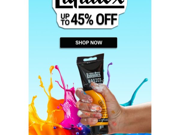 Cowling & Wilcox: Up To 45% Off Liquitex Goods!