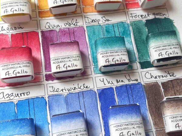 A. Gallo: Winter sale! 15% off all watercolour pans!