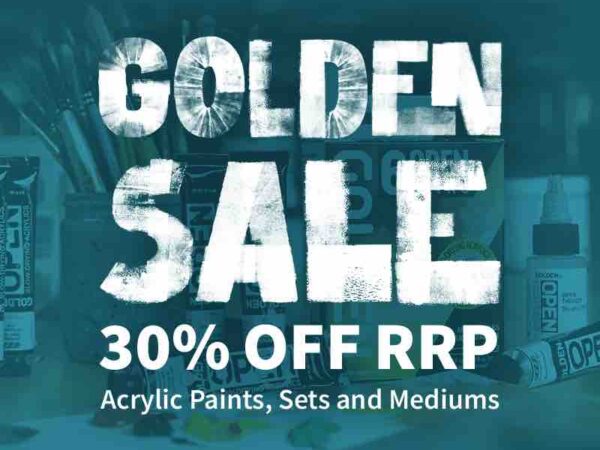 Bromley's Art Supplies: 30% OFF Golden Acrylics