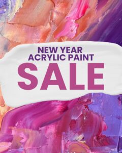 The Art Shops: Savings on Premium Acrylic Paints!