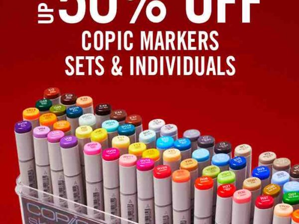 Cass Art: Copic Markers - Up to 50% OFF!