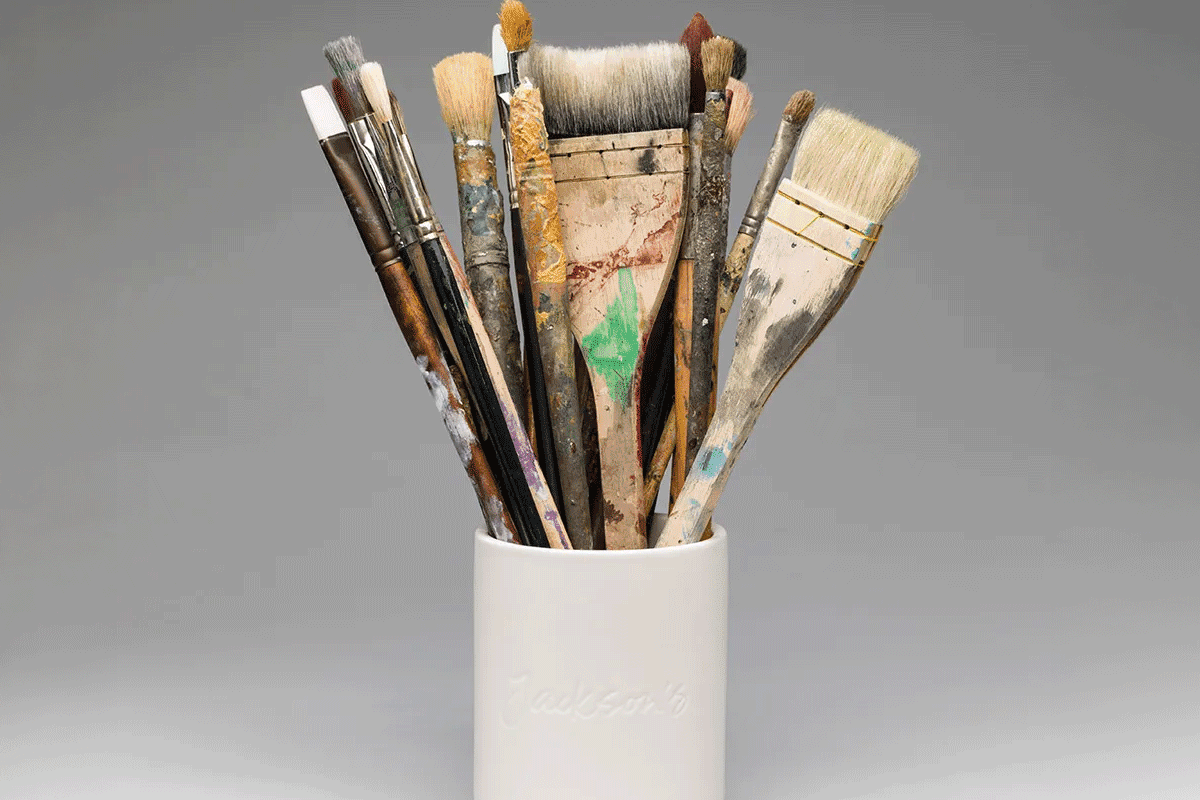 Jackson's Art: FREE Jackson's Ceramic Brush Pot