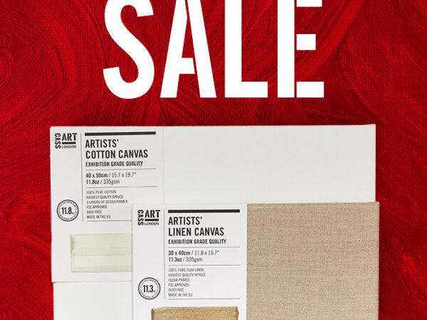 Cass Art: CANVAS SALE now on