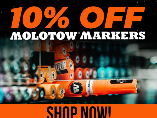 Graff City: 10% Off Molotow Markers