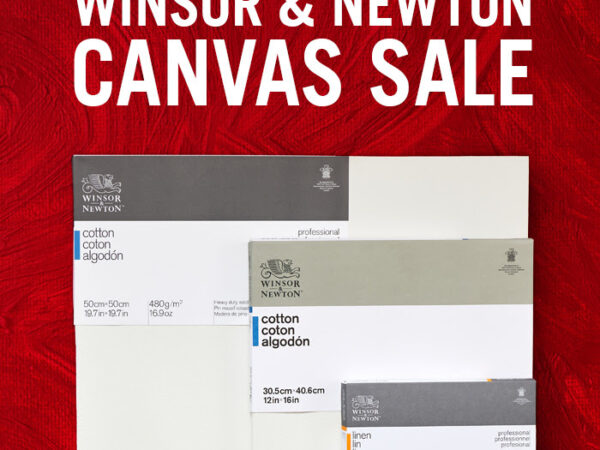 Cass Art: Winsor & Newton Canvas SALE!