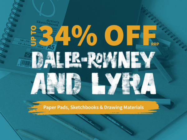 Up to 34% OFF Daler-Rowney & Lyra Art Materials