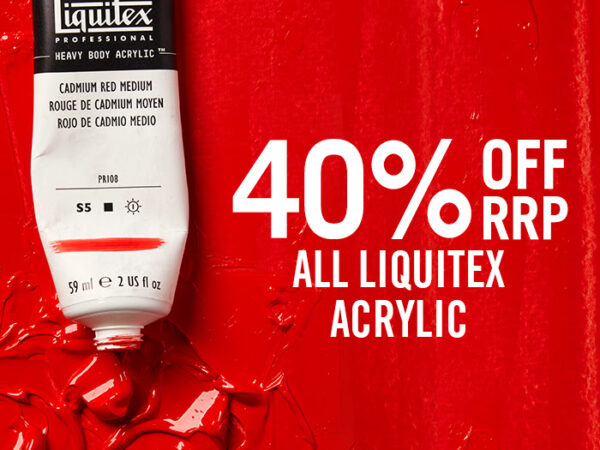 Cass Art: Liquitex Acrylic SALE | 40% off RRP