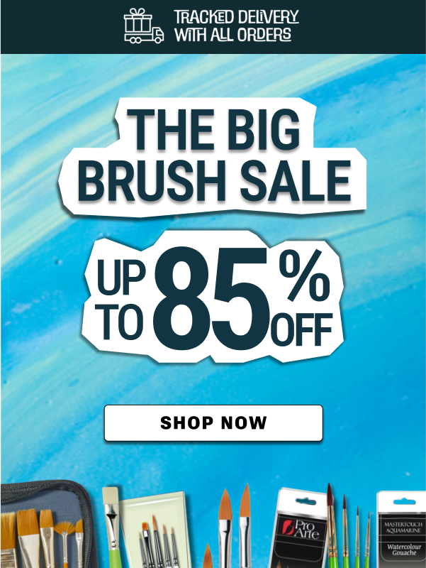 Cowling & Wilcox: Big Brush Sale - Up To 85% Off!