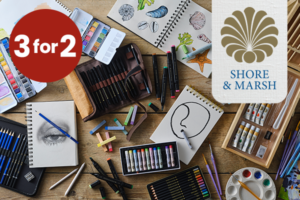 Hobbycraft: 3 for 2 on over 1000 art products!