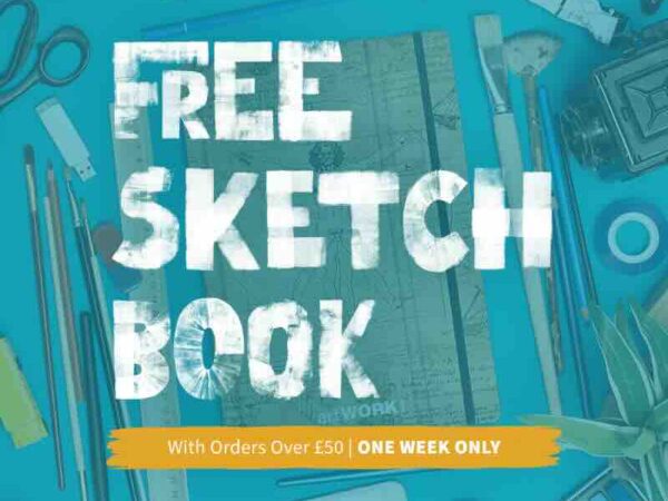 Bromley's Art Supplies: FREE Sketchbook with Orders over £50 (1 Week Only)