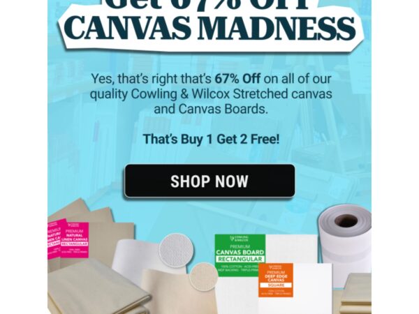 Cowling & Wilcox: Canvas Madness Sale - Enjoy 67% Off!