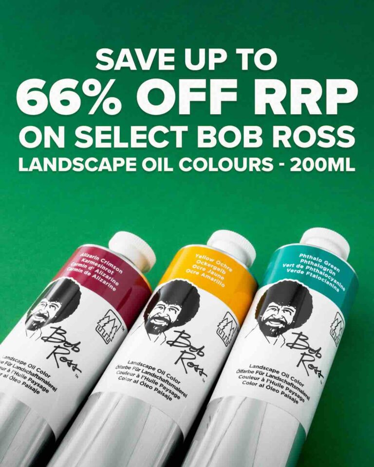 Art Discount: Big Savings on Bob Ross Oil Paints!