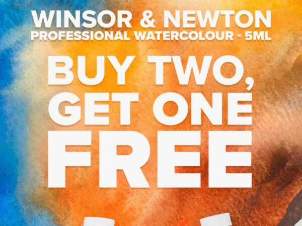 Art Discount: Buy 2 get 1 free on W&N Pro. Watercolour 5ml