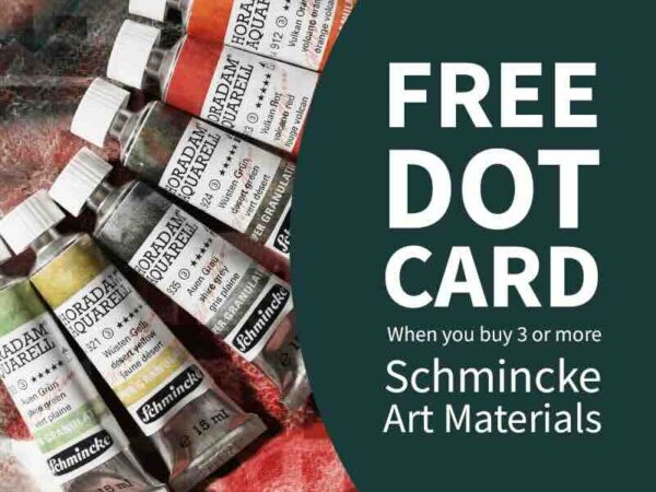 Bromley's Art Supplies: FREE DOT CARD with 3+ Schmincke Products