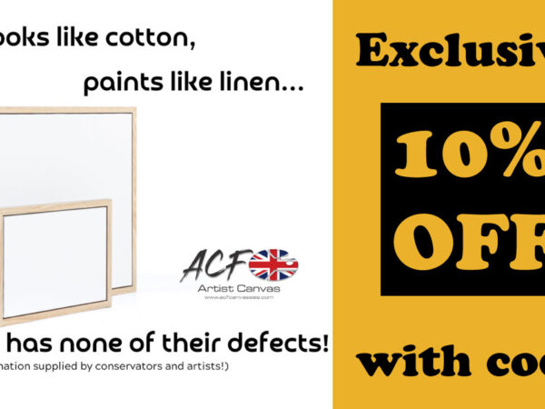 ACF Canvas: Exclusive 10% off the entire website (with code)