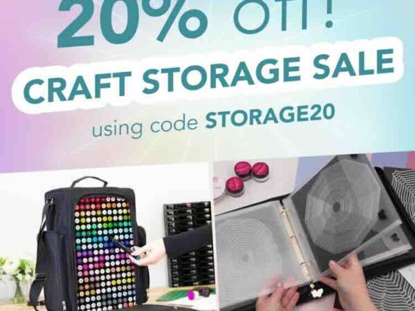 Craft Stash: Save 20% on Craft Storage!