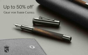 Cult Pens: Up to 50% off selected Graf von Faber-Castell!