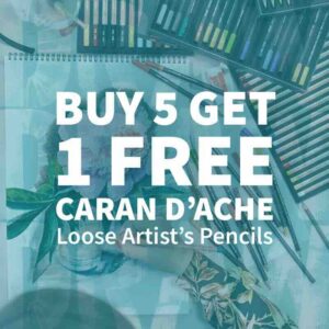 Bromley's Art Supplies: Buy 5 get 1 free loose Caran D'ache Pencil