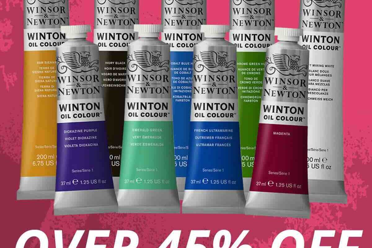 The Art Shop Skipton: Over 45% Off - Winsor & Newton Winton Oil Tubes🎨