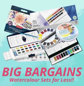 The Art Shop Skipton: Big Bargains On Watercolour Sets