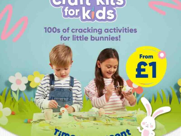 The Works: Easter craft kits from £1