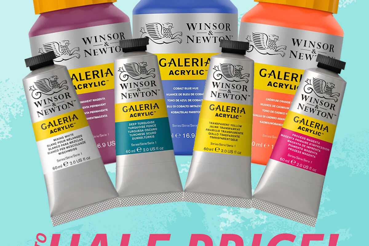 Art Shop Skipton: Up to Half Price Off - Winsor & Newton Galeria Acrylics!