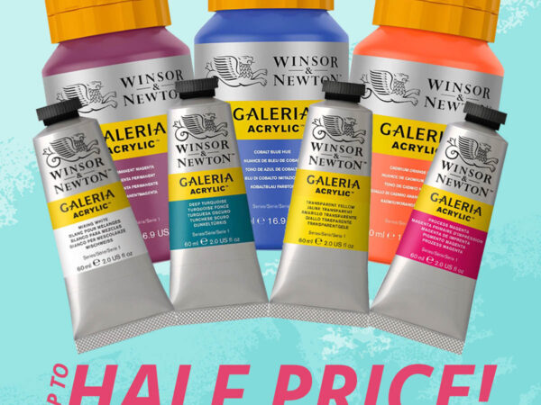 Art Shop Skipton: Up to Half Price Off - Winsor & Newton Galeria Acrylics!