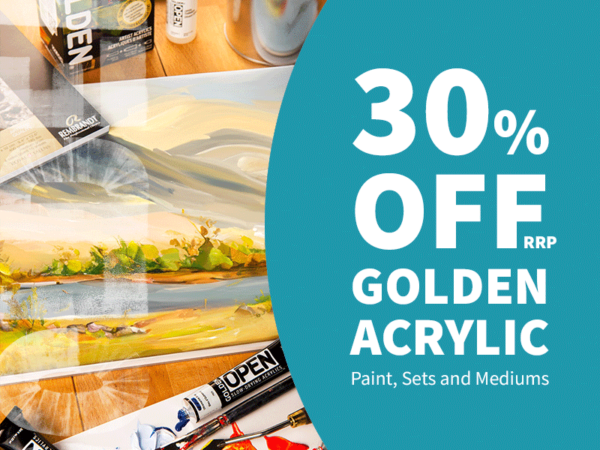 Bromleys Art Supplies: 30% OFF Golden Acrylics