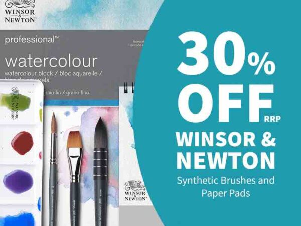 Bromley's: 30% OFF W&N Pad & Brush Sale