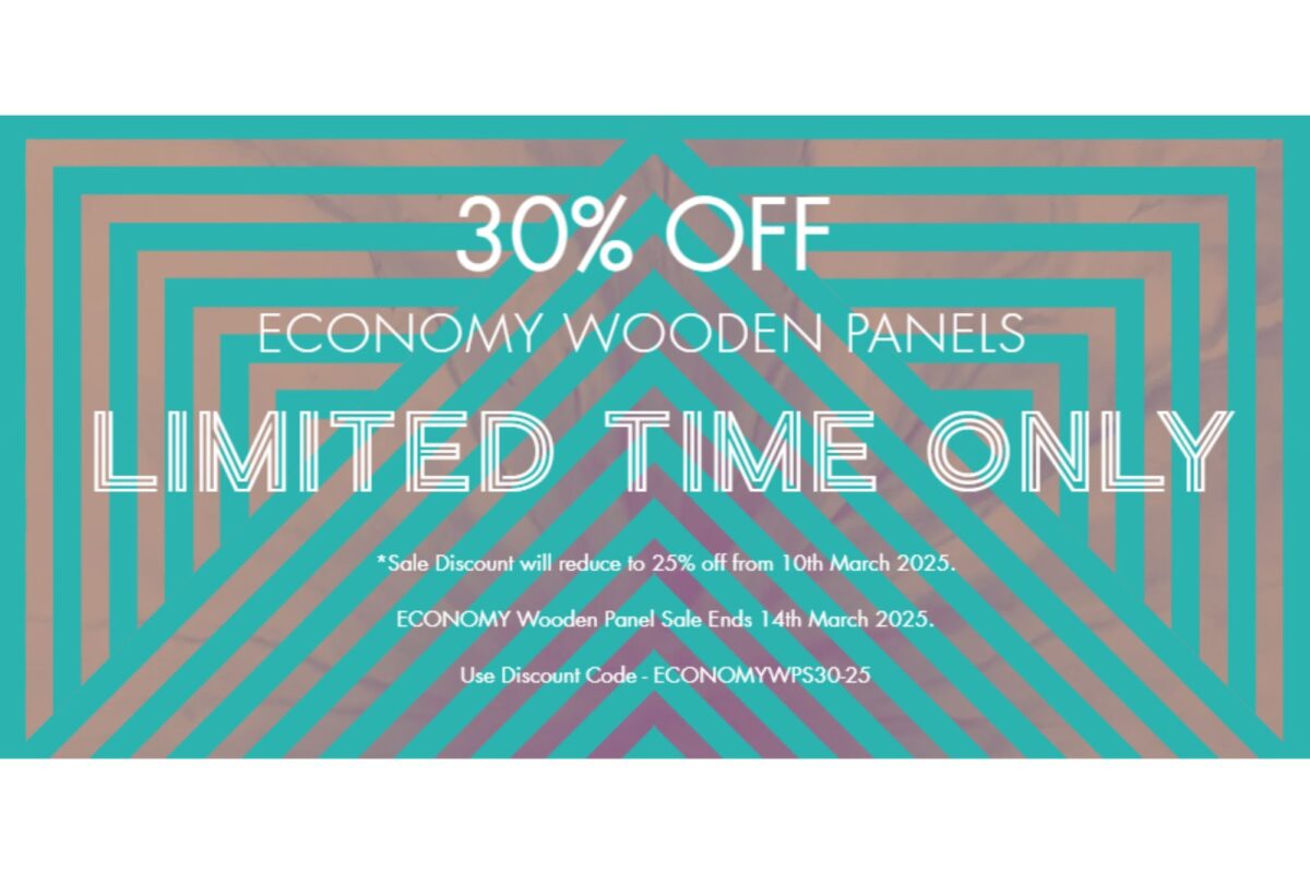 Artist Surfaces: 30% off Economy Wooden Panels (with code)