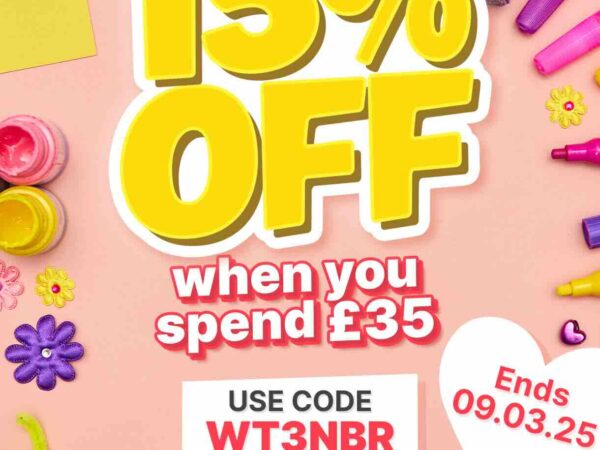 Baker Ross: 15% Off All Orders on Kids Craft