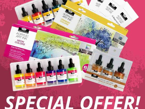 The Art Shop Skipton: Royal & Langnickel Acrylic Inks – Now Up to 40% Off!