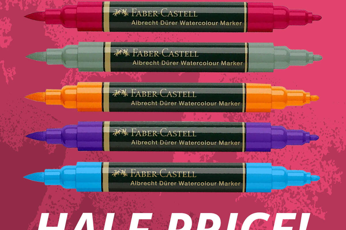 The Art Shop Skipton: Flash Sale - Faber Castell Watercolour Markers - Half Price!