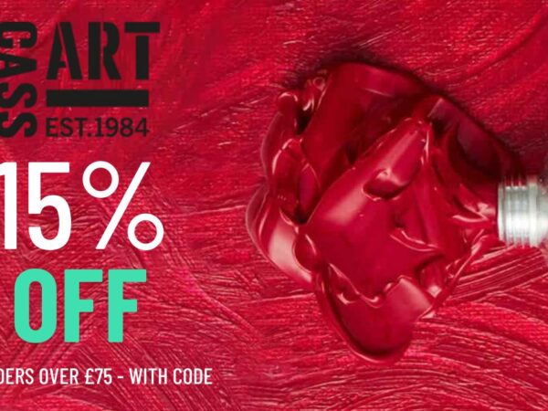 Cass Art: [Exclusive] 15% off all orders over £75 (excluding easels) with code