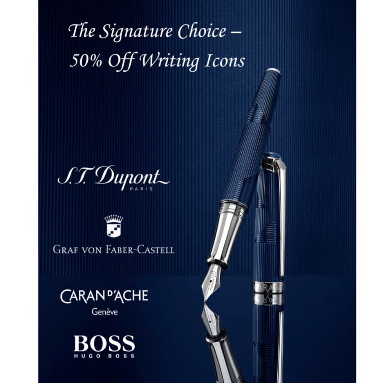 The Pen Shop: The Signature Choice- Up to 50% Off Writing Icons