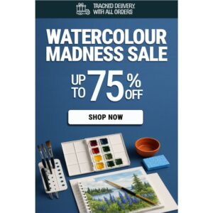 Watercolour Madness - up to 75% off!