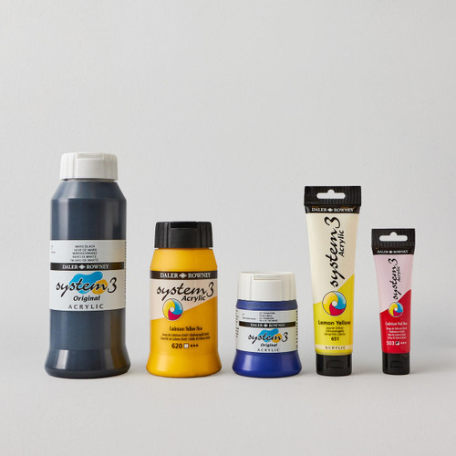 Daler-Rowney System 3 Acrylic Paints