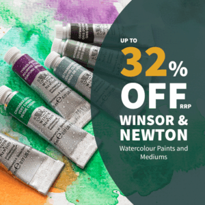 Bromley's Art Supplies: Up to 32% off W&N watercolour paints and mediums