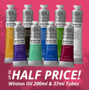 Art Shop Skipton: Up To Half Price - Winsor & Newton Winton Oil Tubes