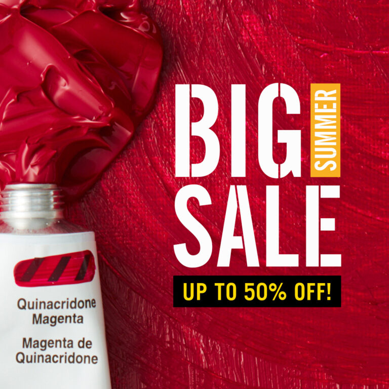 Cass Art Summer Sale: Up to 50% Off + Extra 15% with DAS15CA!